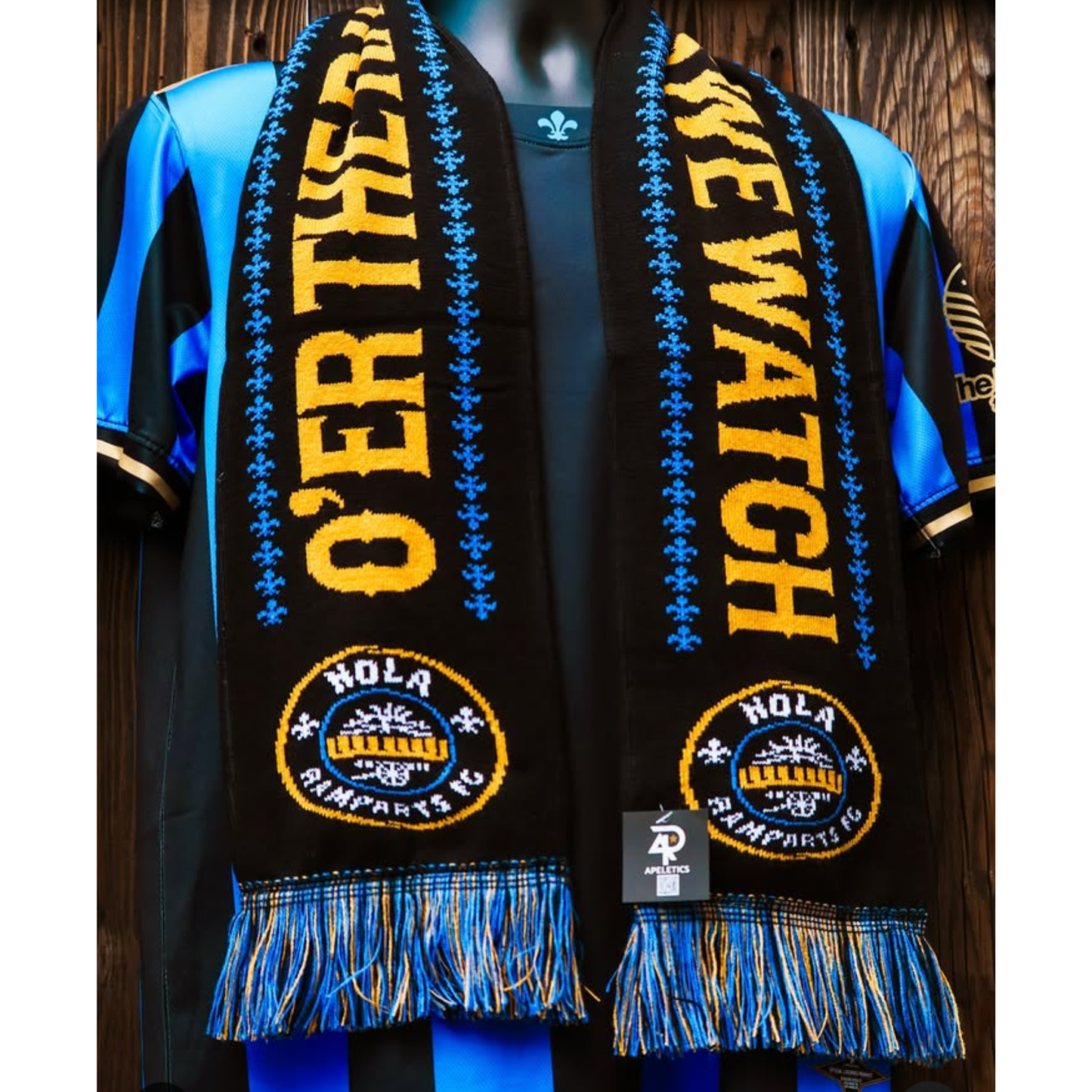 Ramparts FC "O'er The Ramparts We Watch" Premium Scarf